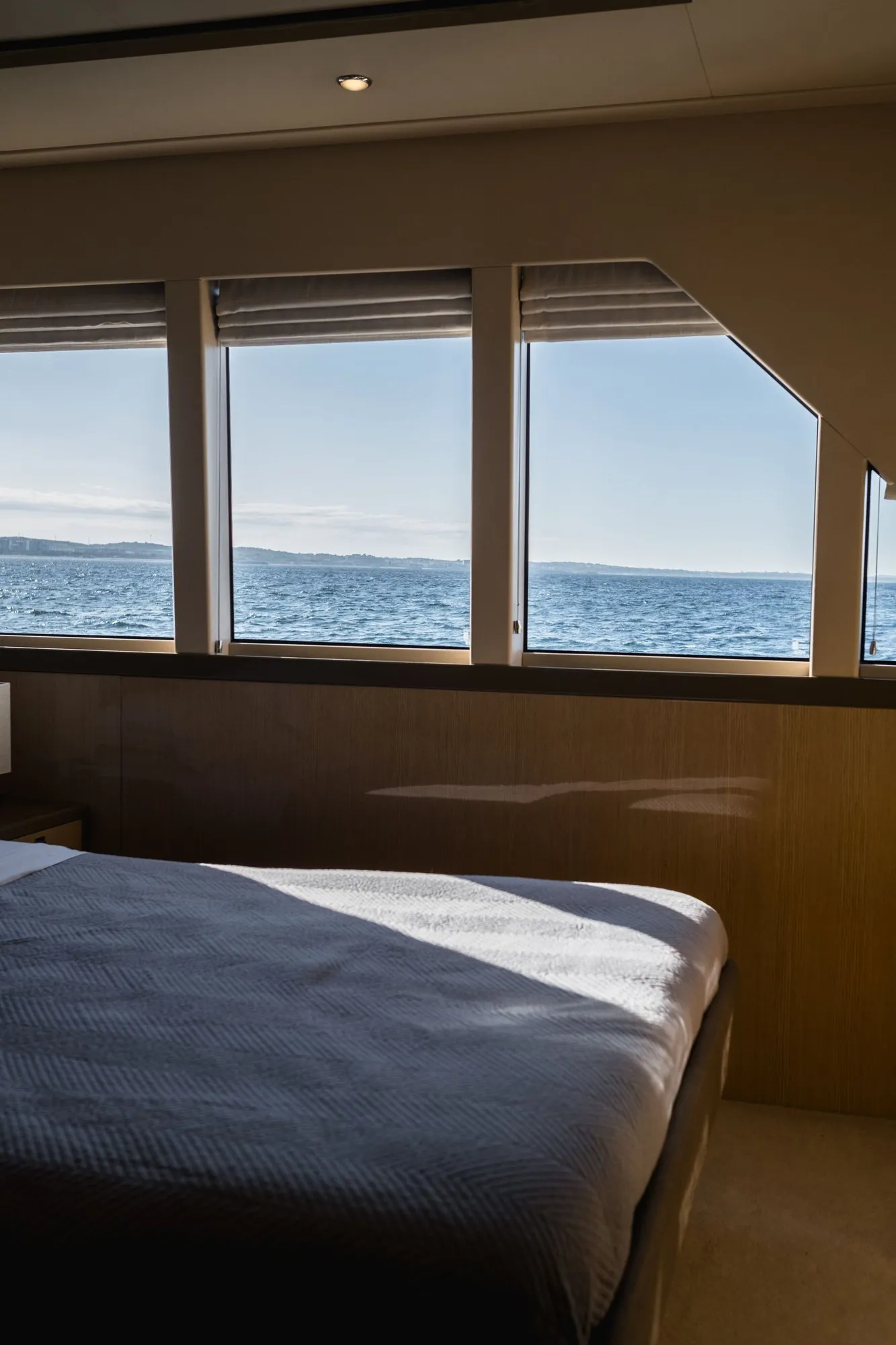The gable windows of the Lantern, looking out over the open sea